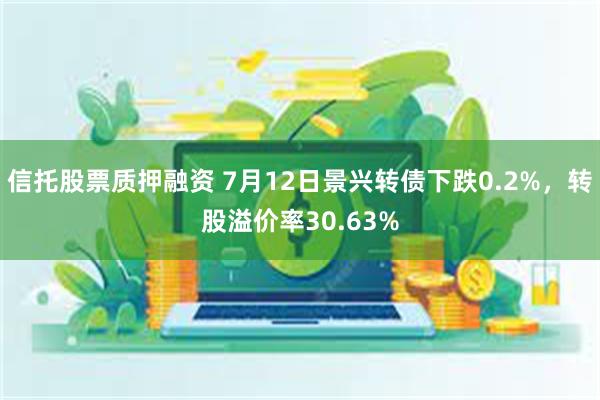 信托股票质押融资 7月12日景兴转债下跌0.2%，转股溢价率30.63%