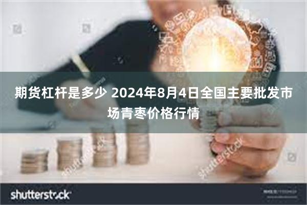 期货杠杆是多少 2024年8月4日全国主要批发市场青枣价格行情