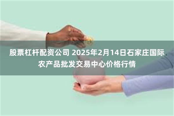 股票杠杆配资公司 2025年2月14日石家庄国际农产品批发交易中心价格行情